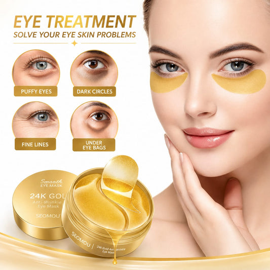 GoldLiftβ’ 24K Gold Collagen Eye Patches