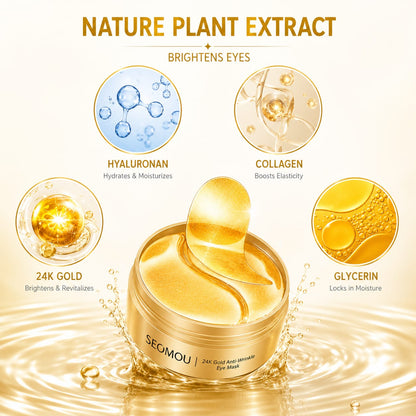 GoldLift™ 24K Gold Collagen Eye Patches